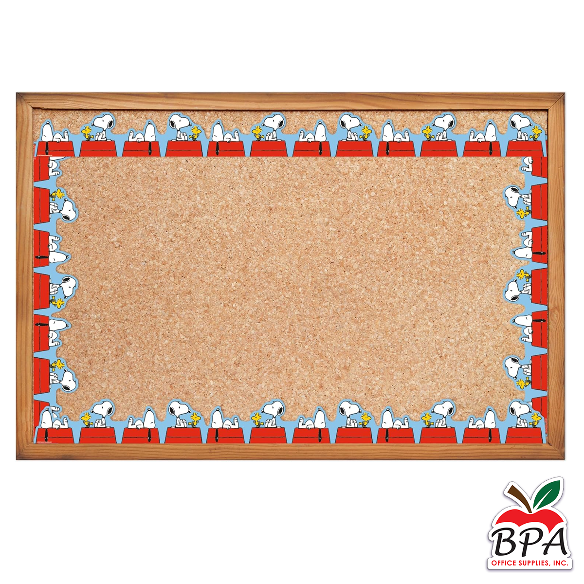 Eureka •  Borde "Peanuts Snoopy on Doghouse - Extra Wide Deco Trim"