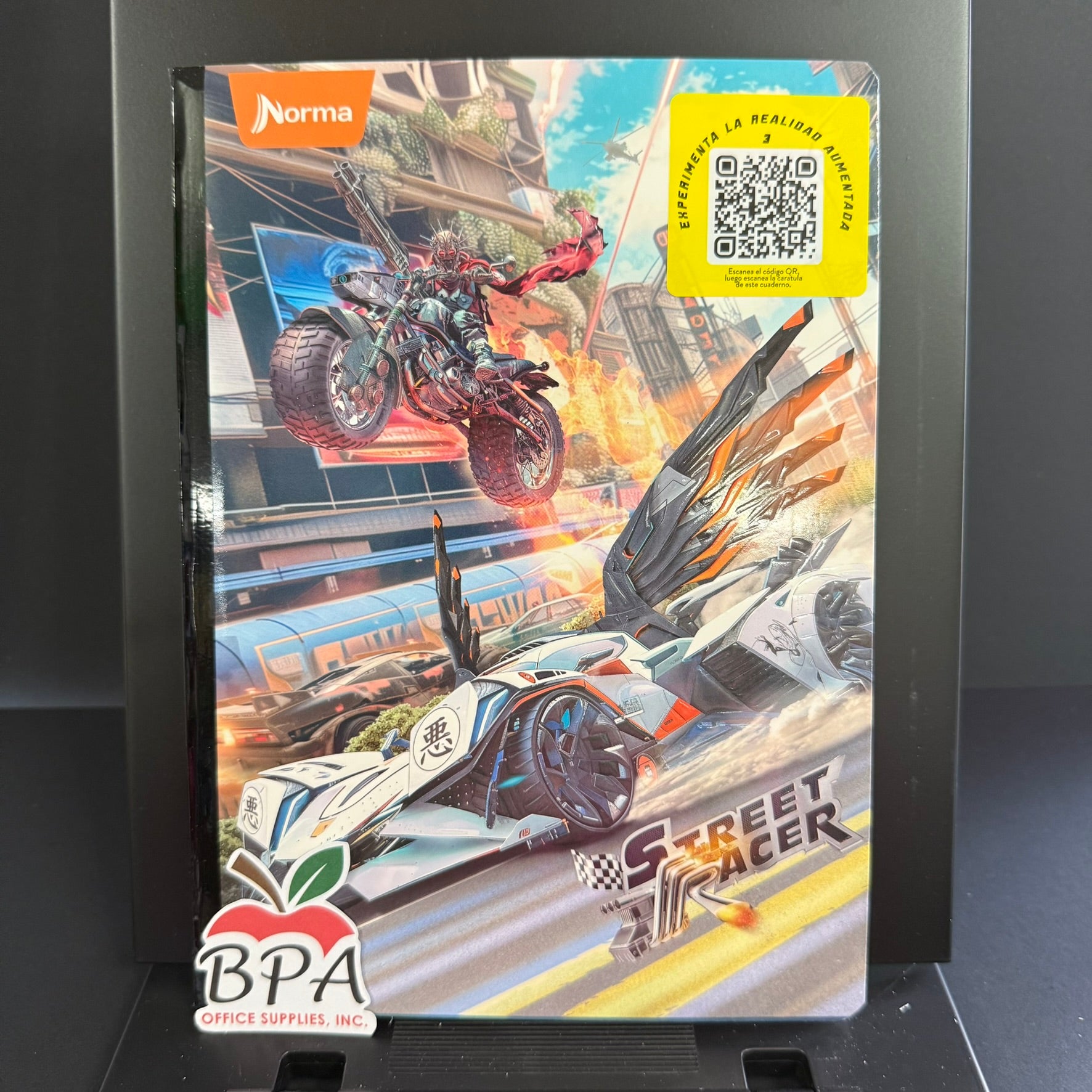 Norma • Libreta grande "Street Racer" (Variedad de estilos)