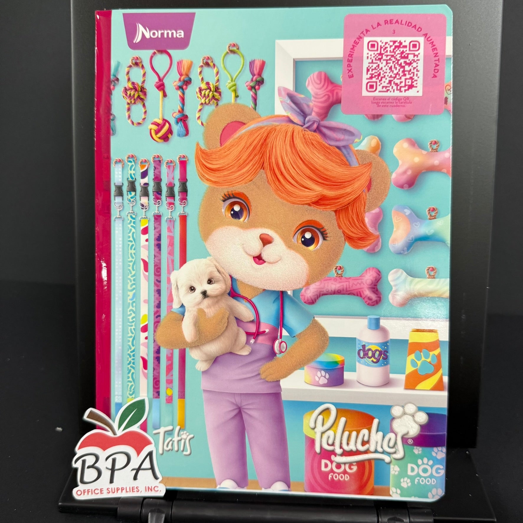 Norma •  Libreta grande "Peluches" (Variedad de estilos)