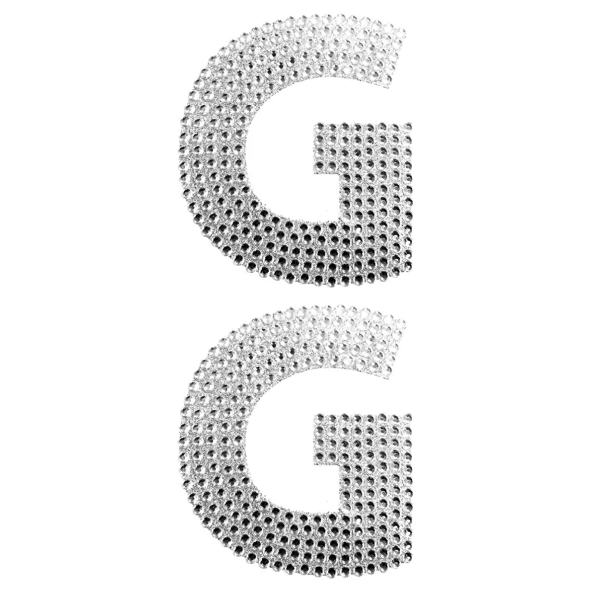 Rhinestones • Stickers en rhinestones (variedad de letras y números)