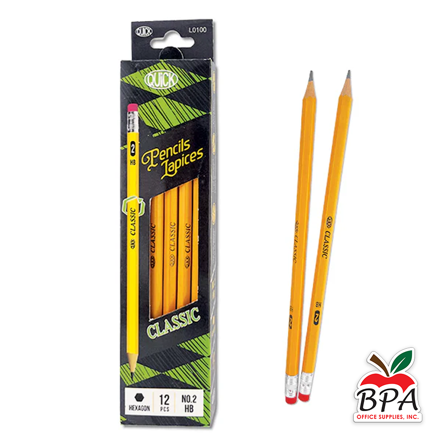 Quick •  Lápices #2 (12 unidades)