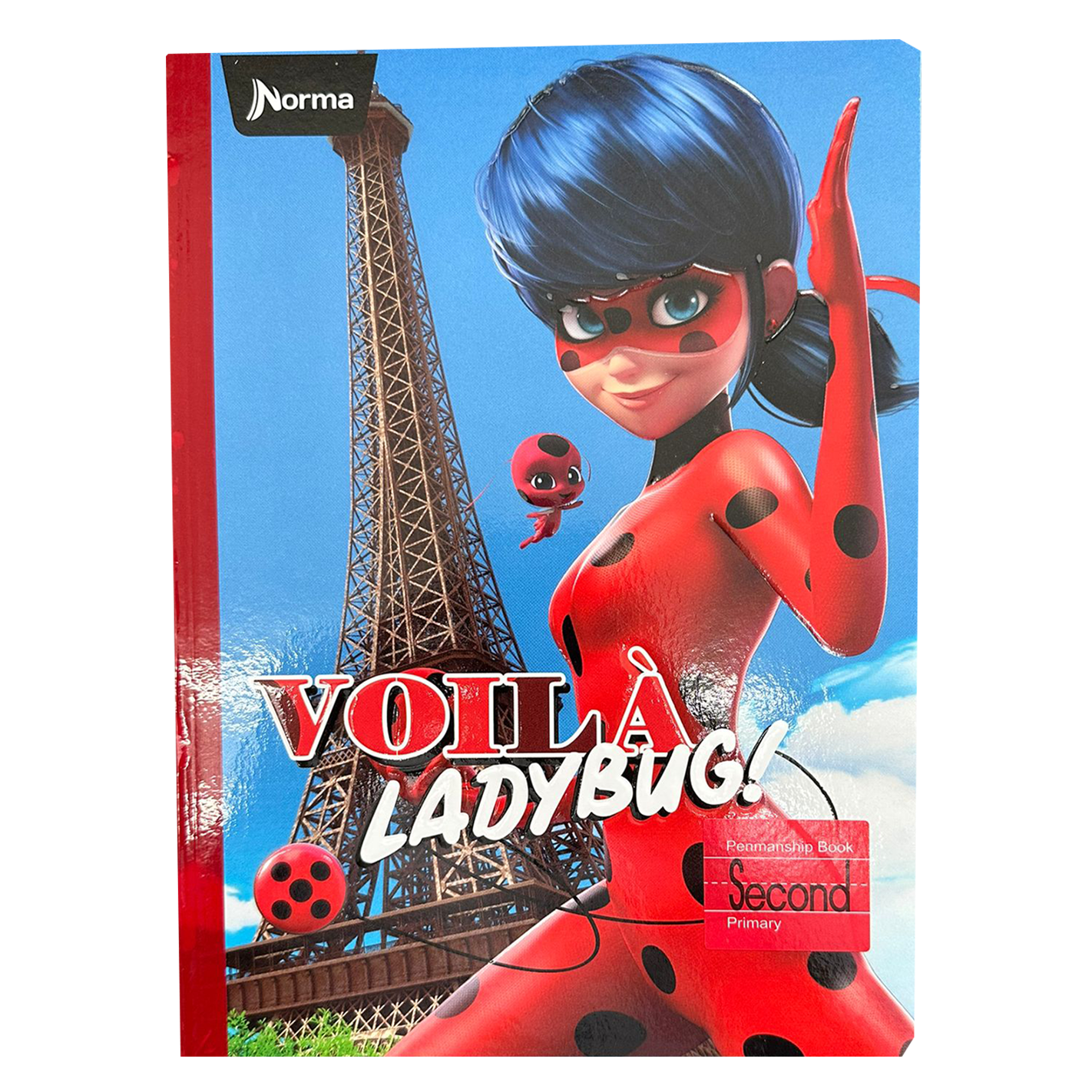 Norma • Libreta caligrafía 2nd (second) carpeta blanda "Lady Bug"