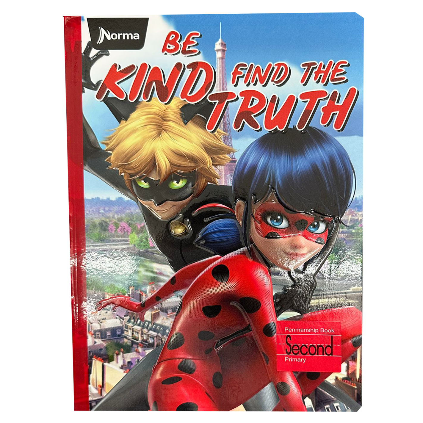 Norma • Libreta caligrafía 2nd (second) carpeta blanda "Lady Bug"
