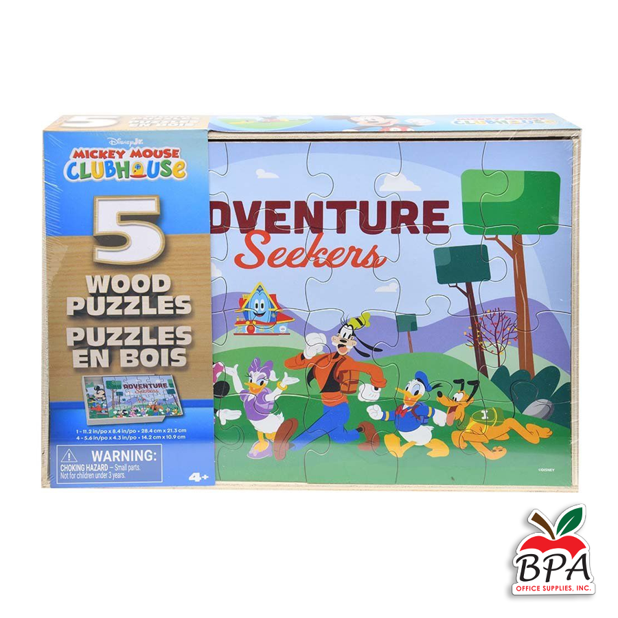 Mickey• 5 Pack Wood Puzzle