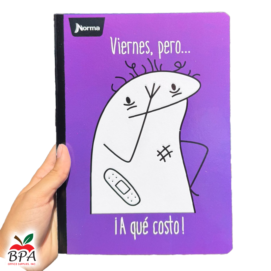 Norma •  Libreta grande Memes 2026 (Variedad de diseños)