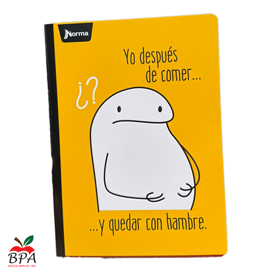 Norma •  Libreta grande Memes 2026 (Variedad de diseños)