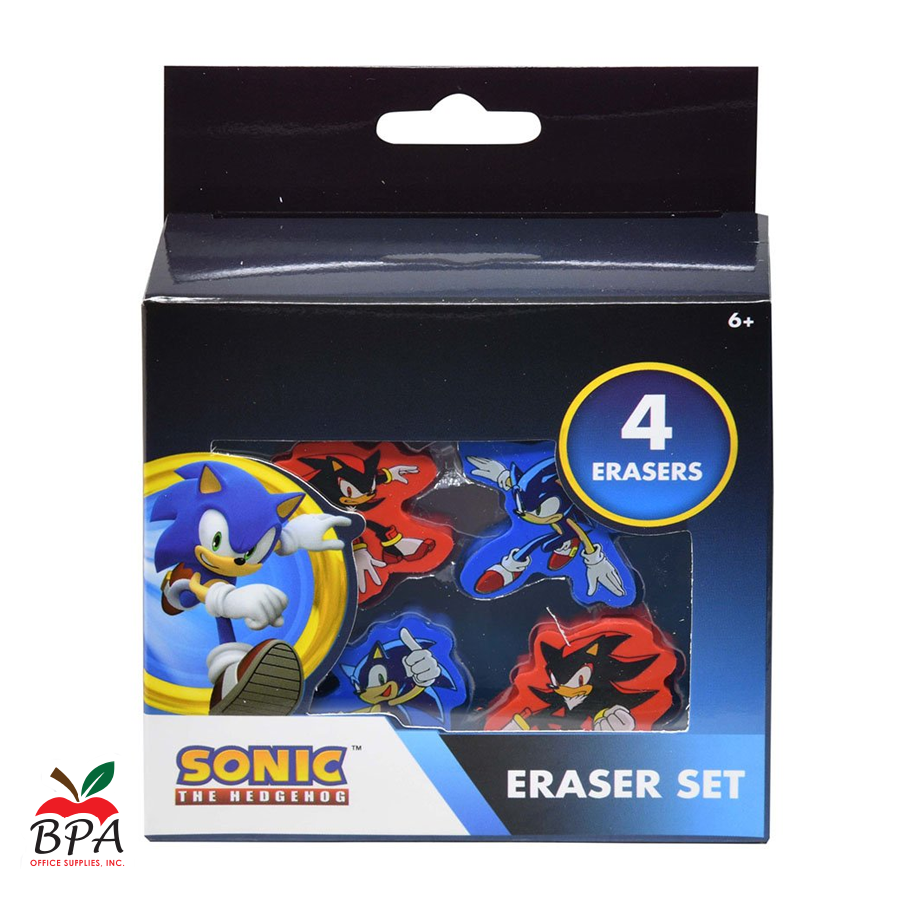 Sonic •  Gomas de borrar "Sonic"