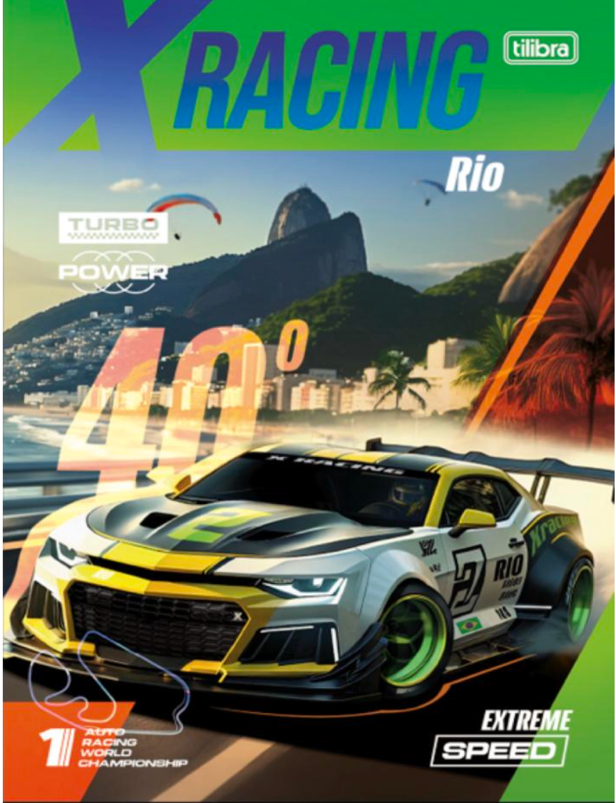 Foroni •  Libreta grande carpeta blanda "X-Racing 2026"