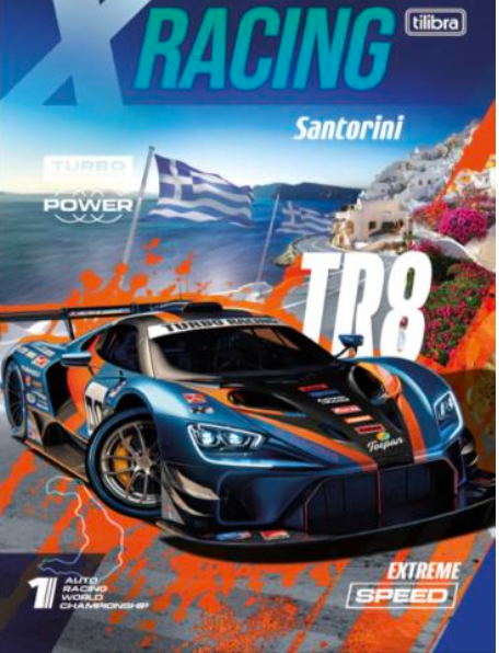 Foroni •  Libreta grande carpeta blanda "X-Racing 2026"