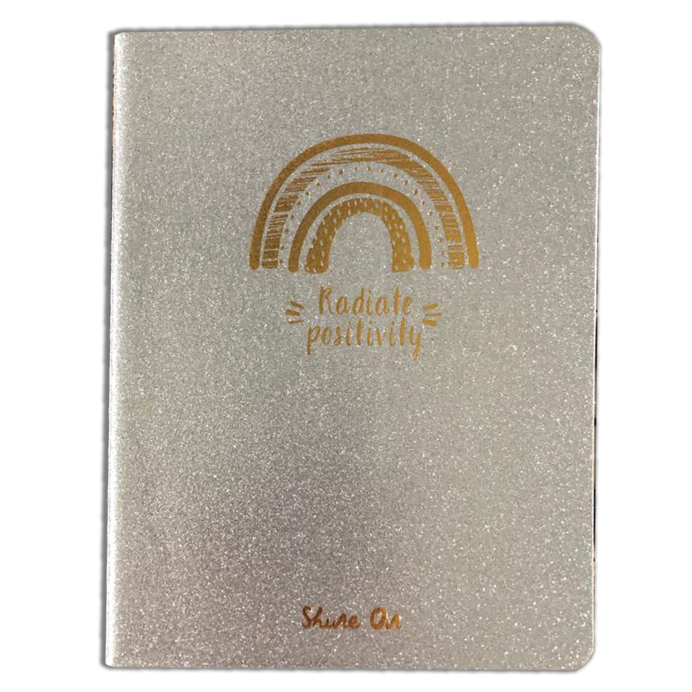 El Líder •  Libreta grande carpeta blanda "Shine On Glitter"