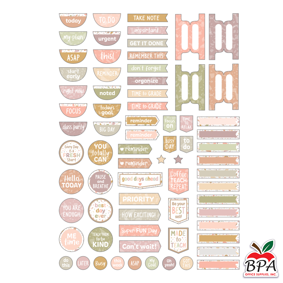 Teacher Created Resources • Teacher Planner "Terrazzo Tones"