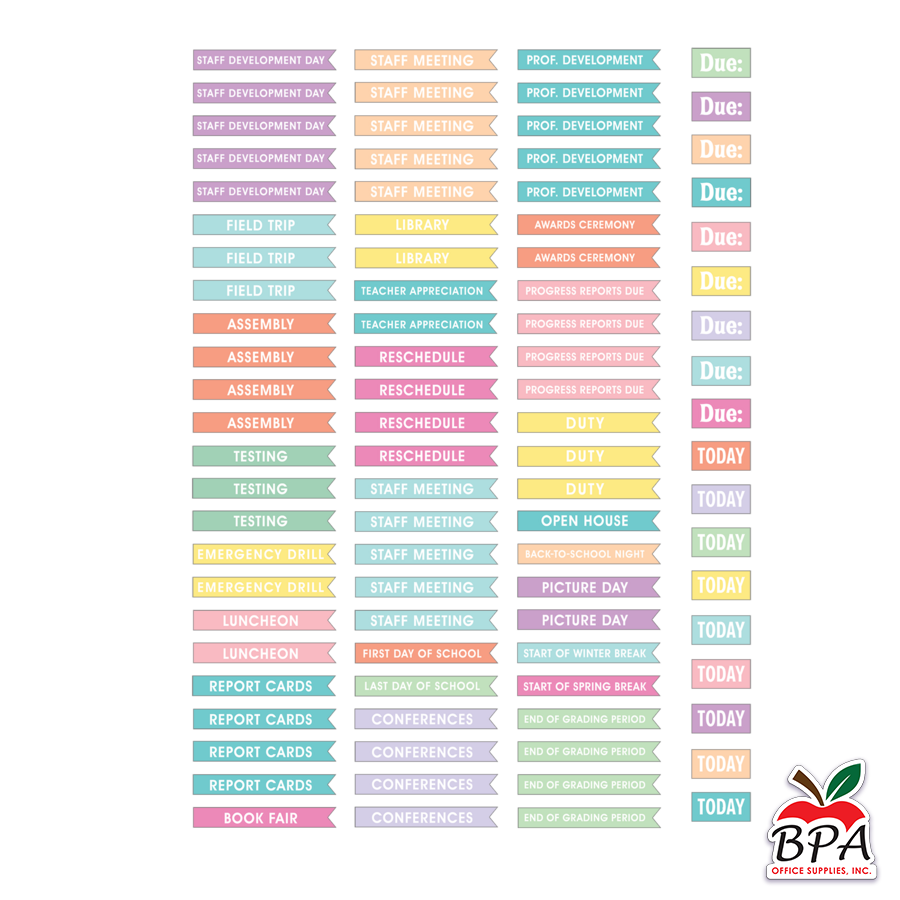 Teacher Created Resources • Lesson Planer: Pastel Pop