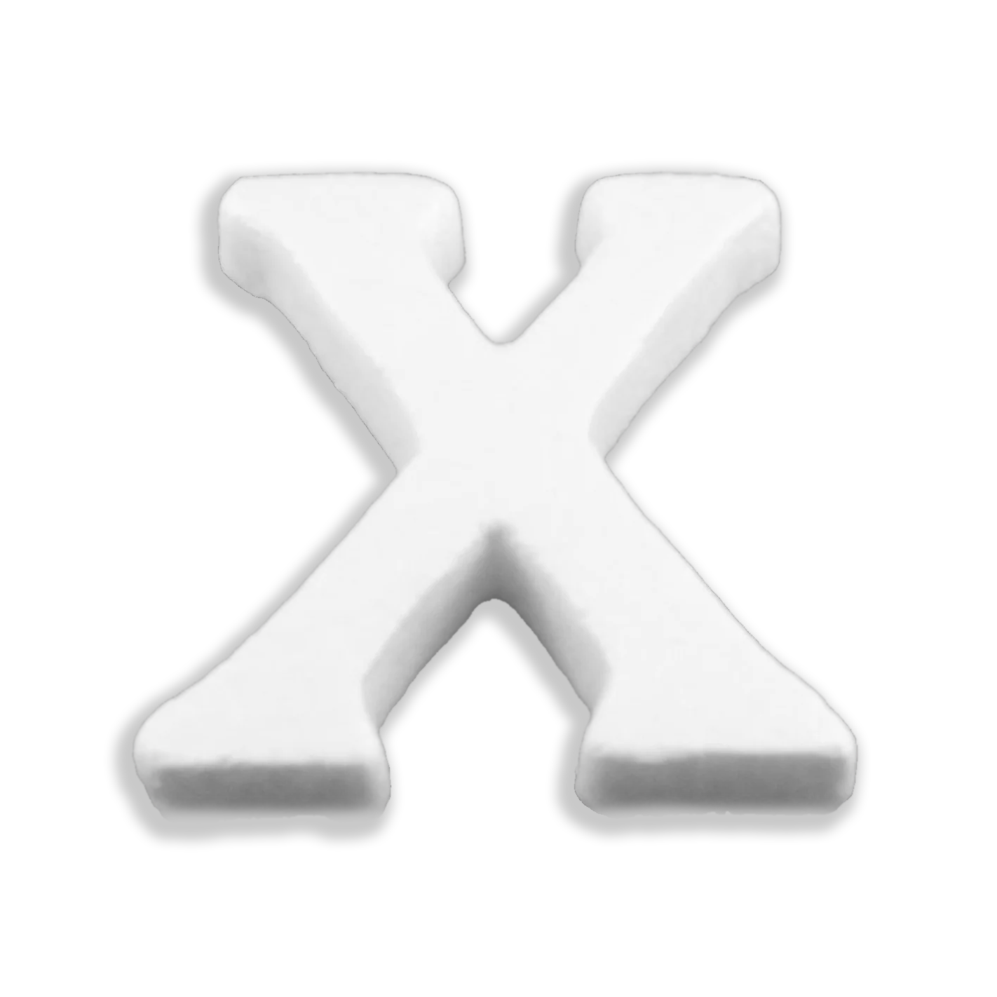 Foam Letter •  Letra de "foam" (1 unidad - variedad de letras)