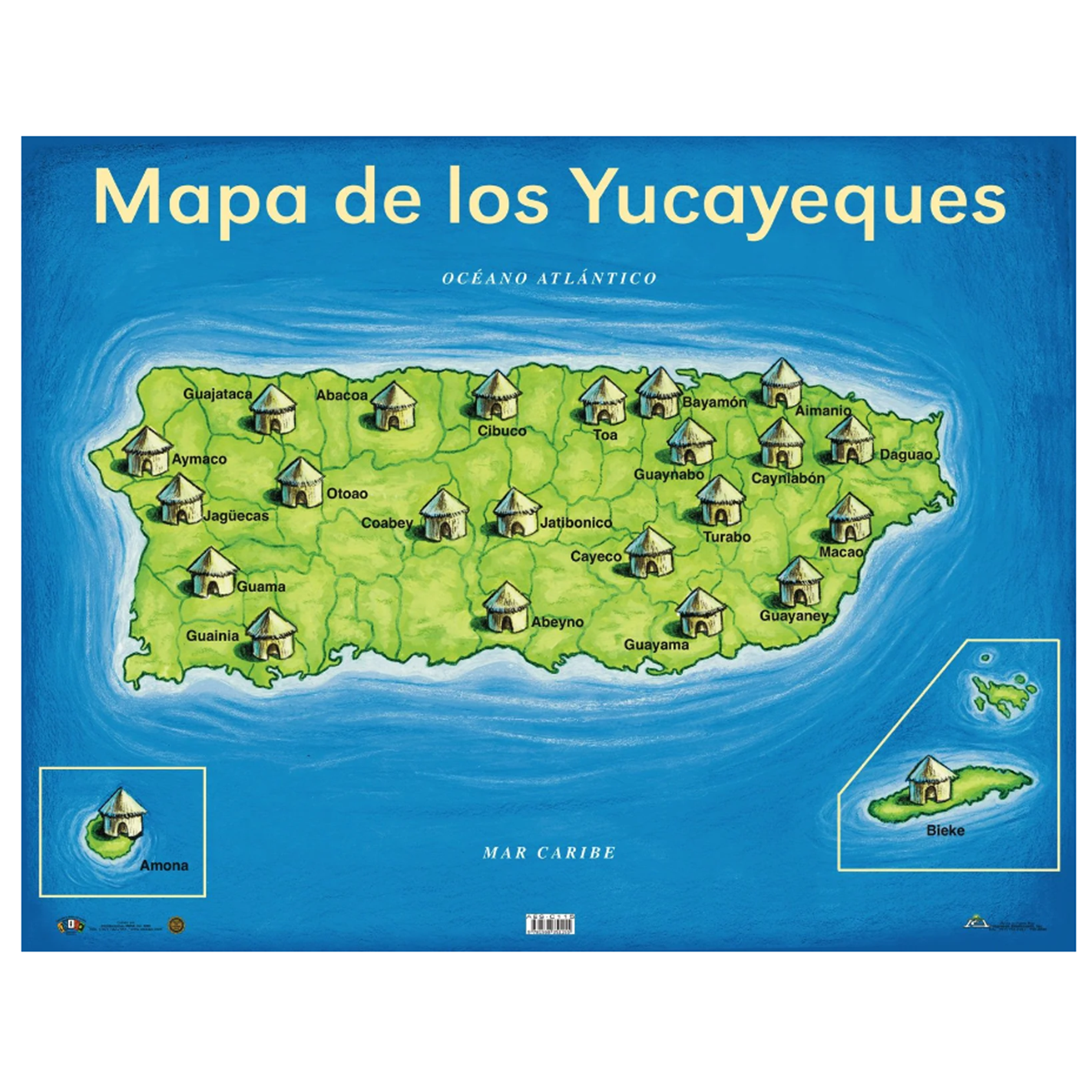 Anisa •  Cartel "Mapa de los Yucayeques"