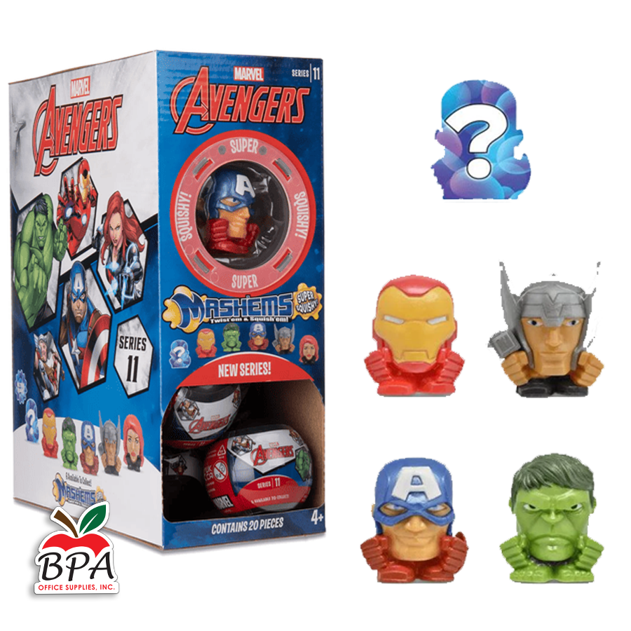Avengers •  Mash'ems Fiure "Avengers" (1 Unidad - Estilo Variados y Misterioso)