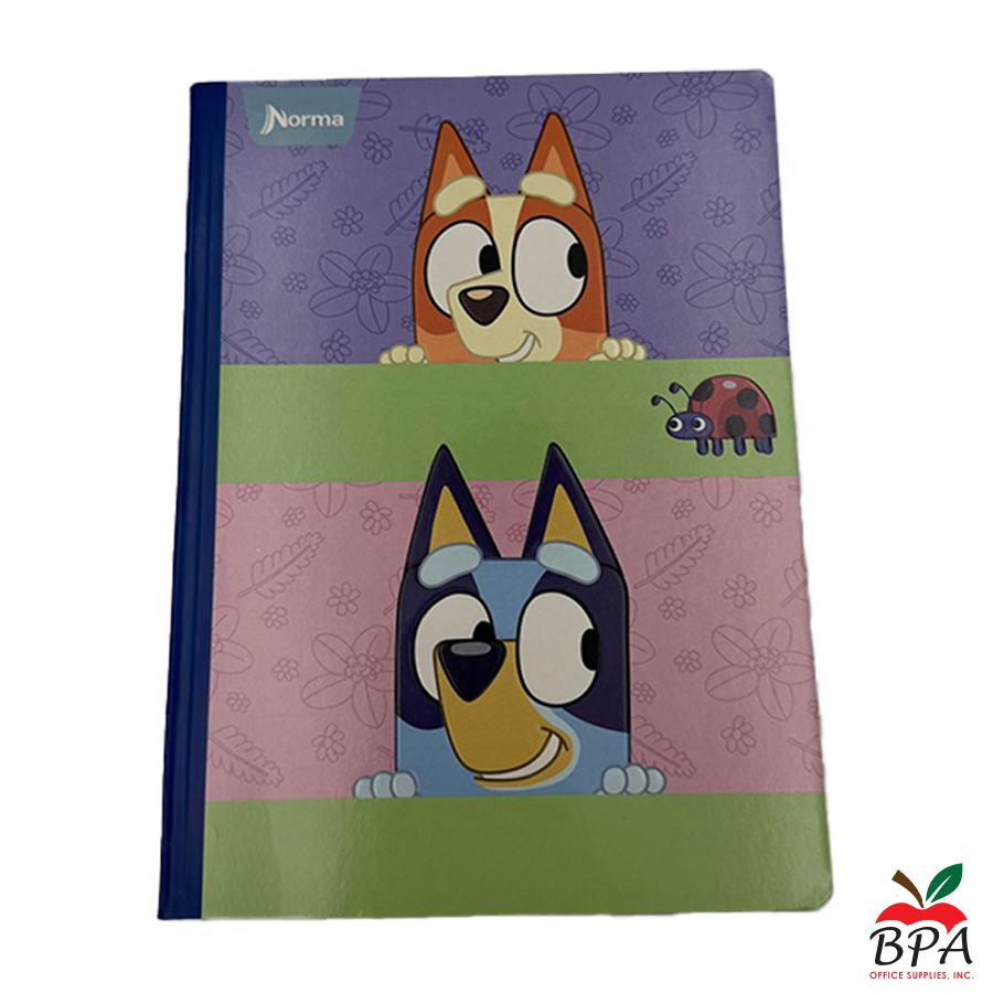 Norma • Libreta grande "Bluey" 2026 (variedad de diseños)