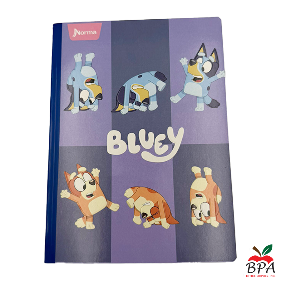 Norma • Libreta grande "Bluey" 2026 (variedad de diseños)