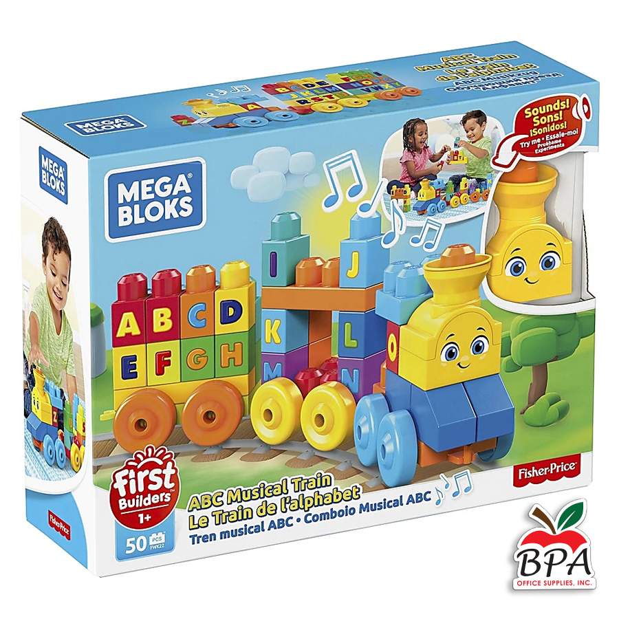 Mattel • Mega Blocks - ABC Musical Train