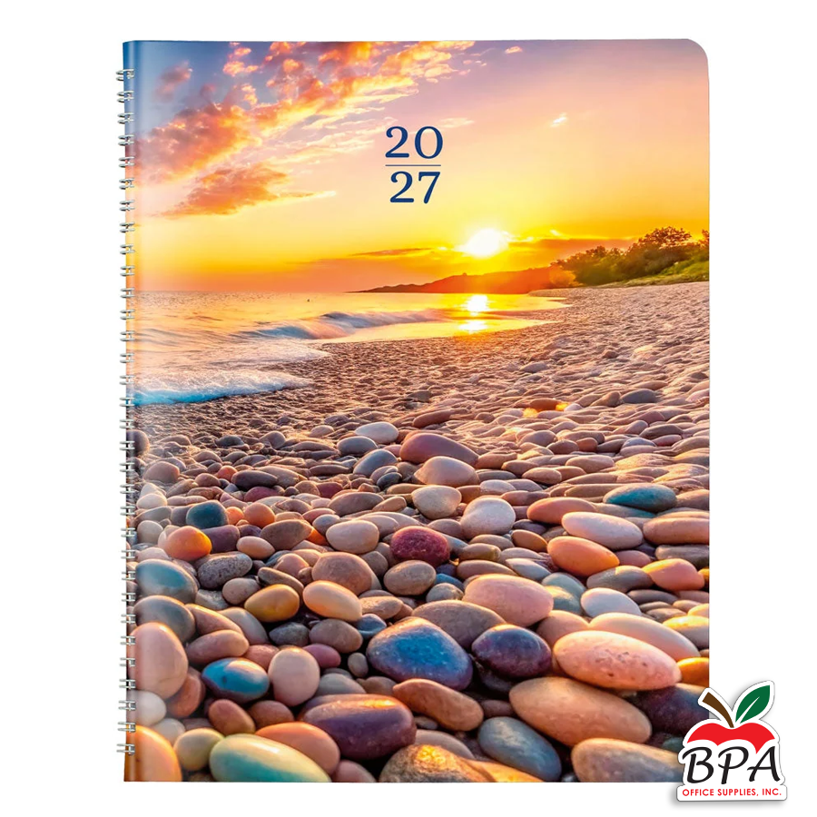 Brownline • Agenda 2027 - Monthly Planner - Beach
