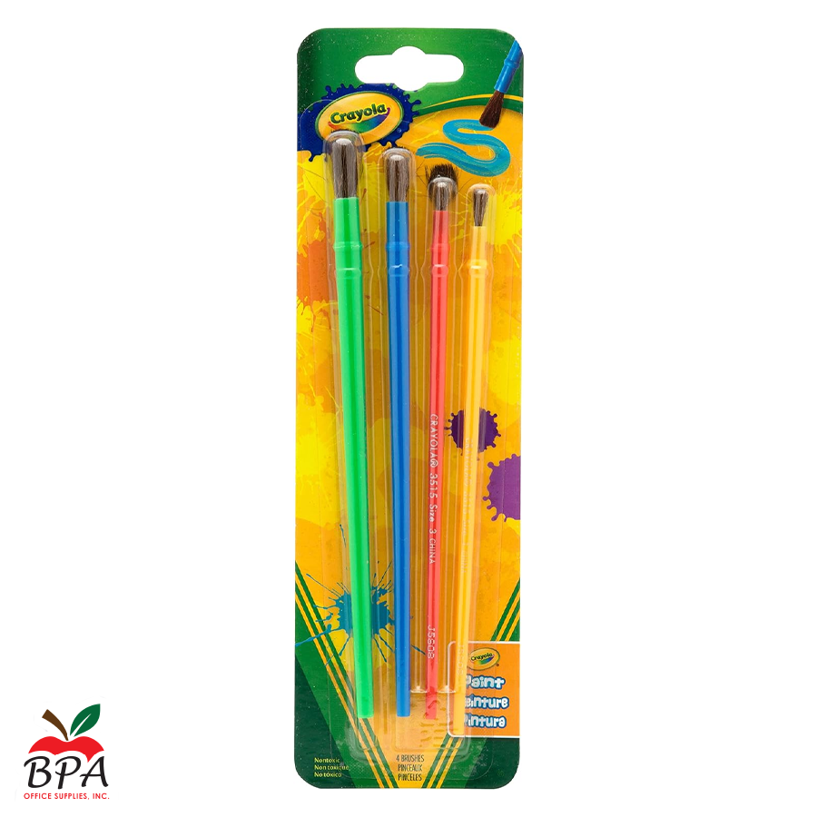 Crayola • Pinceles (set de 4)