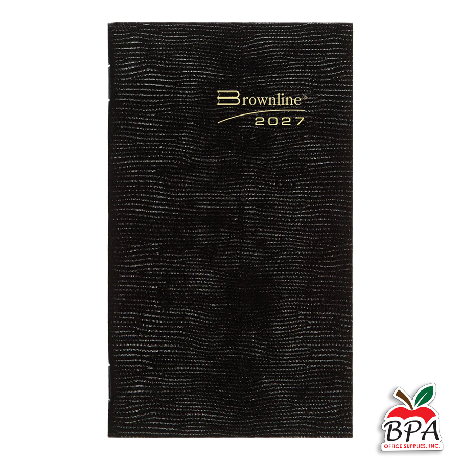 Brownline • Agenda 2027 - Two Week Pocket Planner (negra)