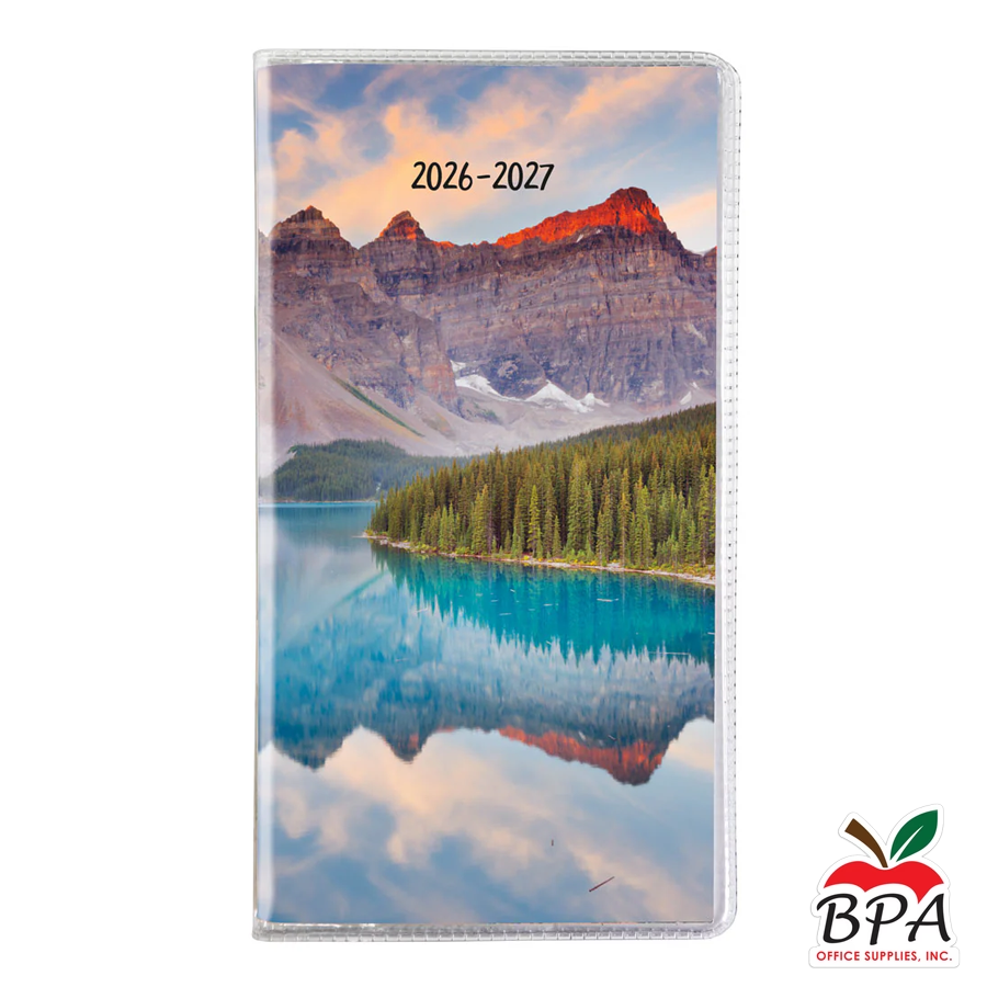 Brownline • Agenda 2026-27  Monthly Pocket (varios diseños)