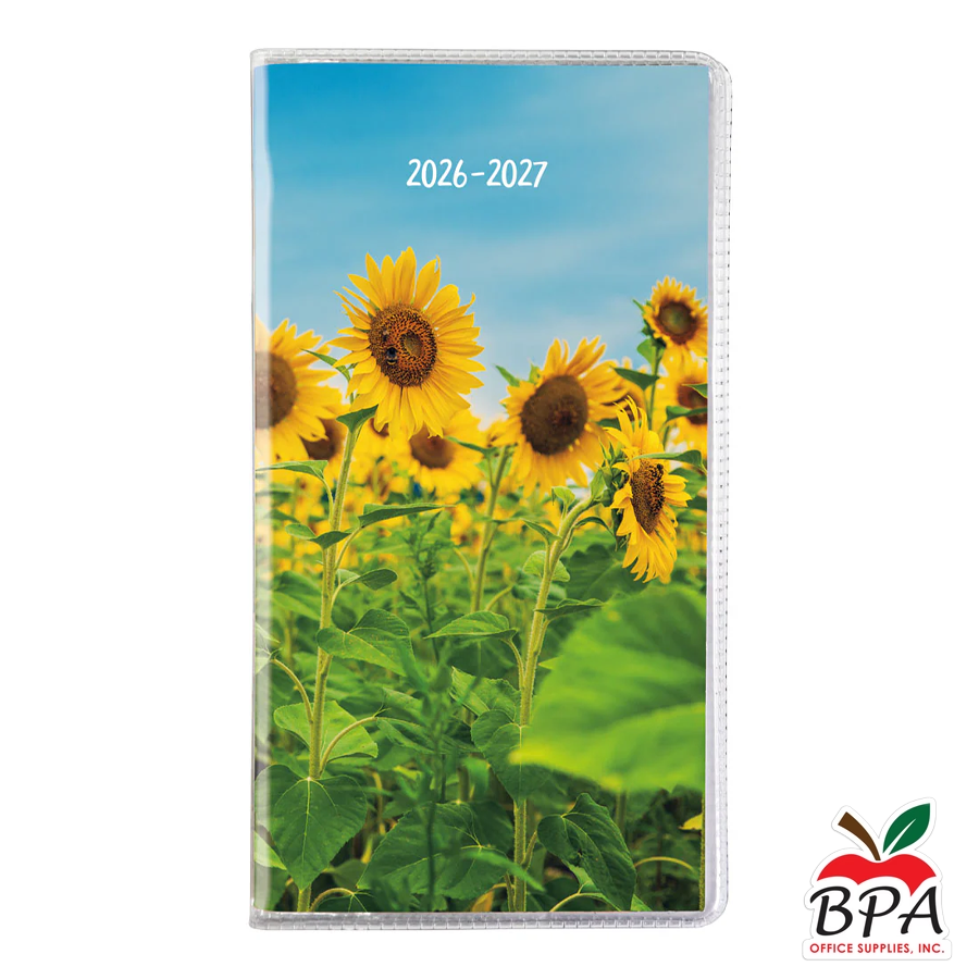 Brownline • Agenda 2026-27  Monthly Pocket (varios diseños)