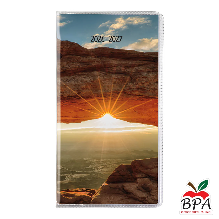 Brownline • Agenda 2026-27  Monthly Pocket (varios diseños)