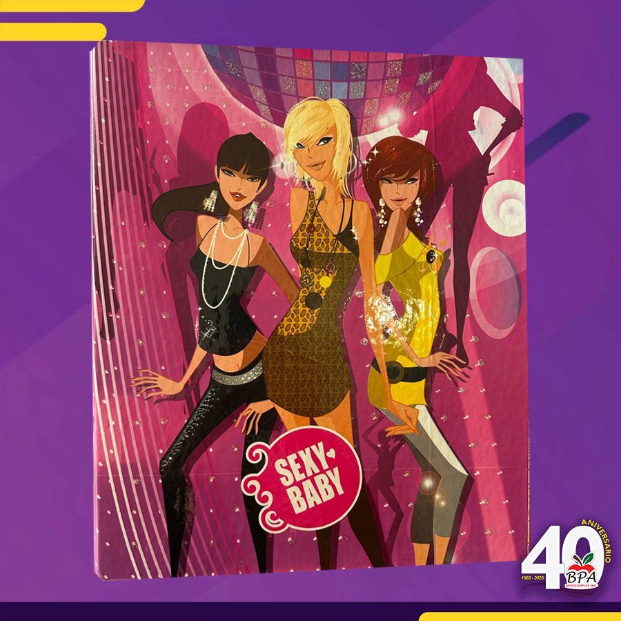 Carpeta • Carpeta de argolla 1" (variedad de diseños)