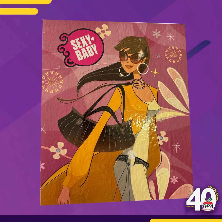 Carpeta • Carpeta de argolla 1" (variedad de diseños)