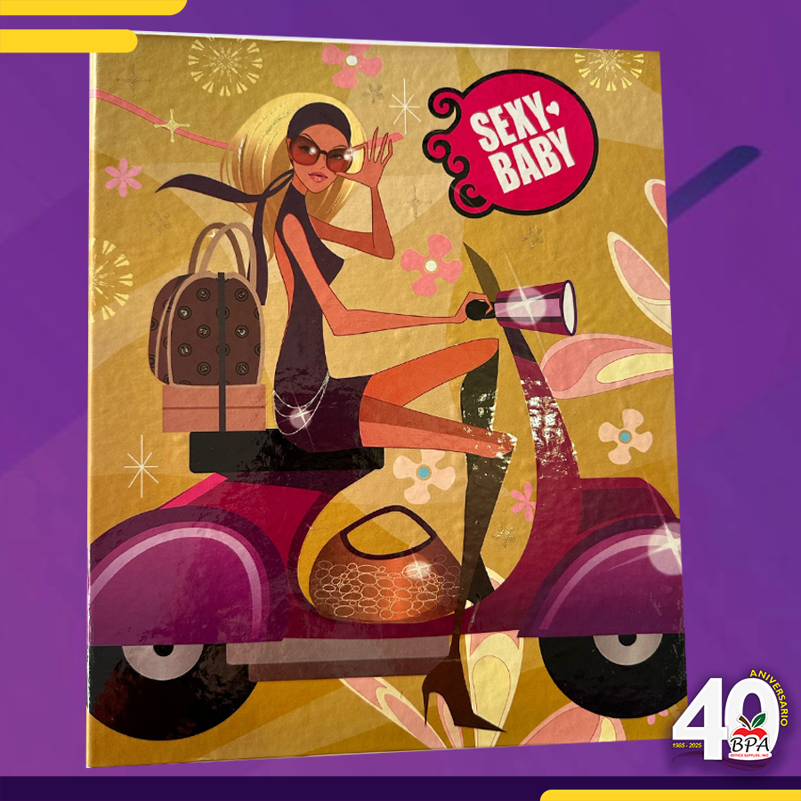 Carpeta • Carpeta de argolla 1" (variedad de diseños)