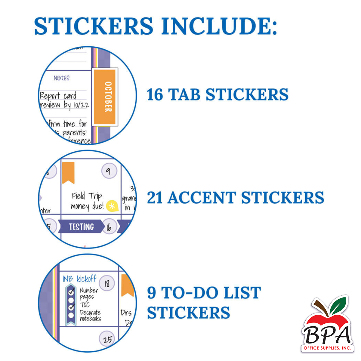 Carson Dellosa • Teacher Planner Spiral "We Stick Together"