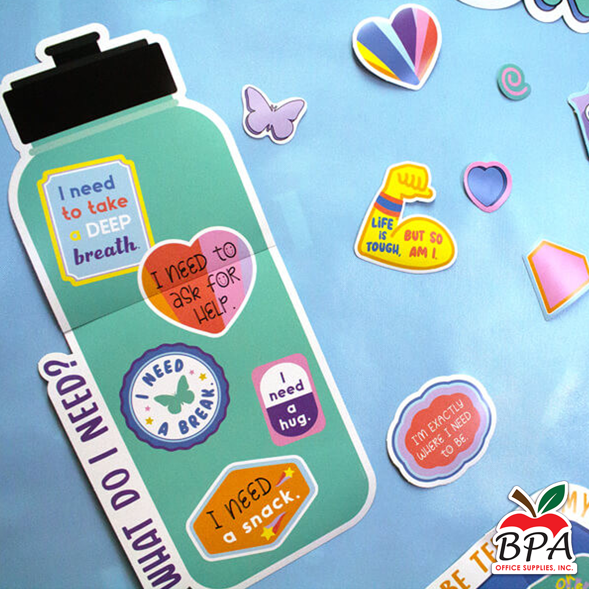 Carson Dellosa • Set-decorativo "We Stick Together Vibe Check"