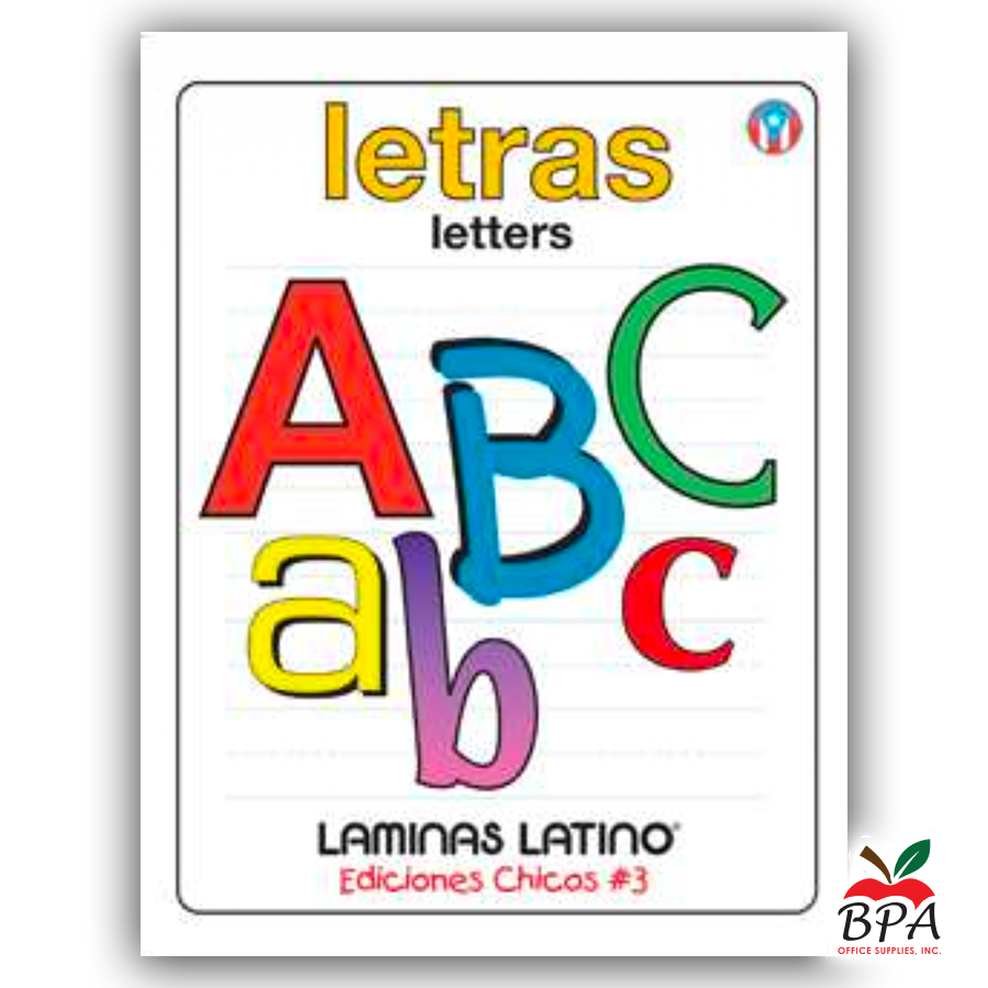 Laminas Taino • Libro de Láminas - Letras Español