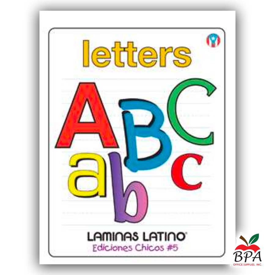 Laminas Taino • Libro de Láminas - Letras Inglés