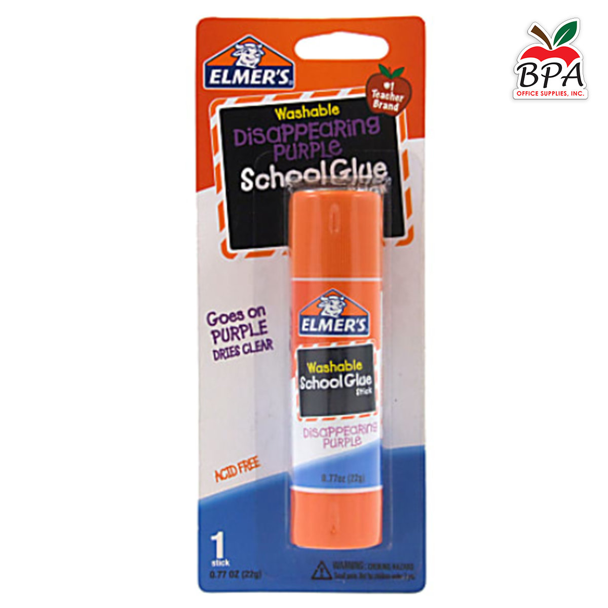 Elmers •  Pega en barra (violeta - large)