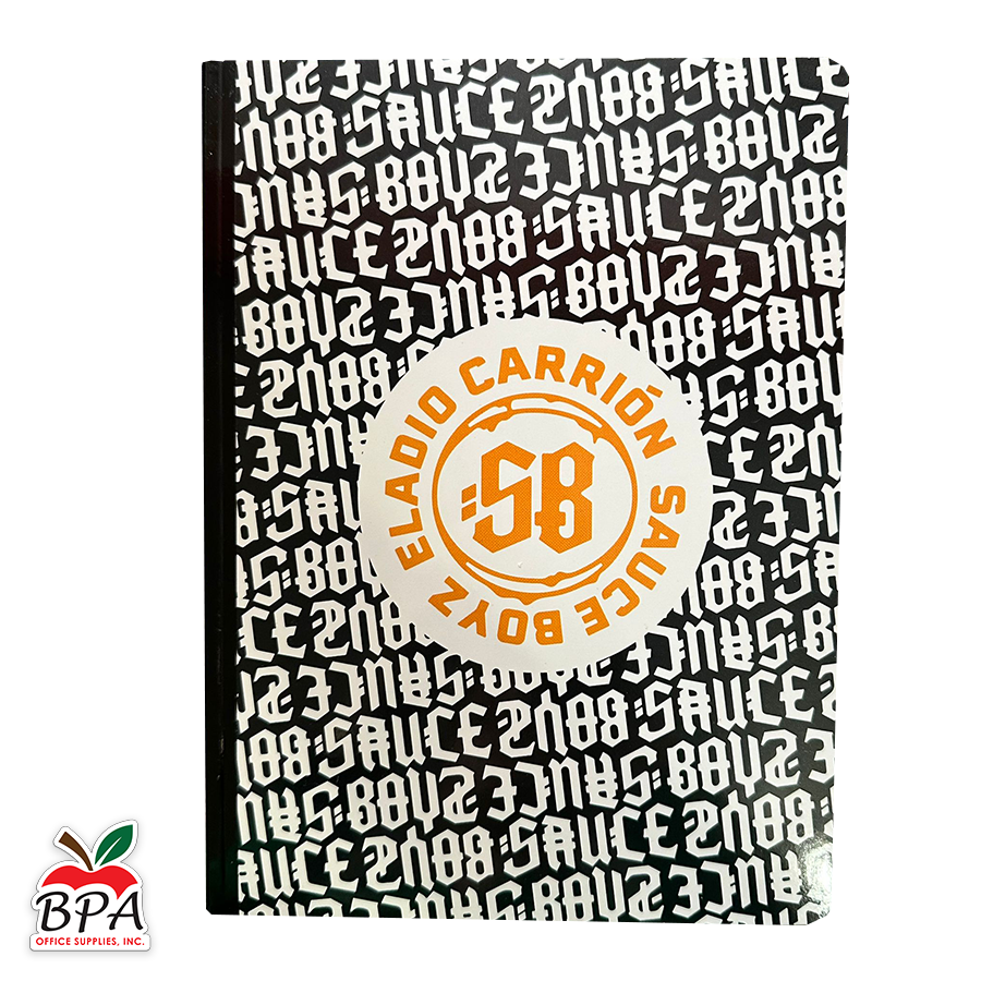 Eladio Carrion • Libreta grande carpeta blanda "Eladio Carrión"