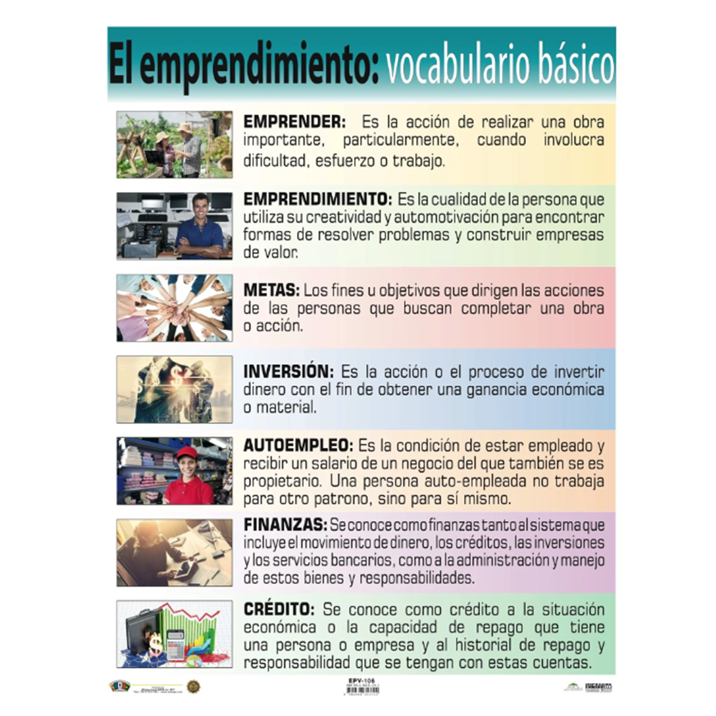 Anisa •  Cartel "El emprendimiento"