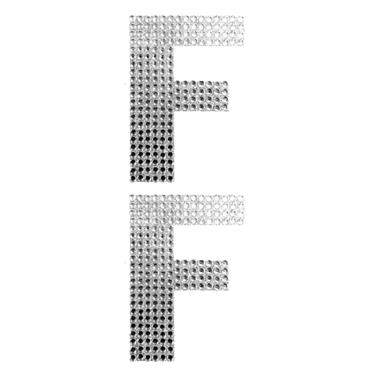 Rhinestones • Stickers en rhinestones (variedad de letras y números)