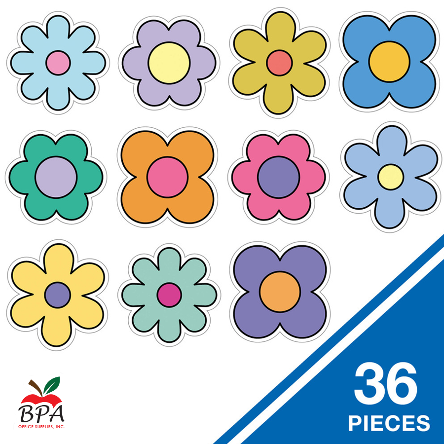 Carson Dellosa • Cut-outs "Retro Remix - Flowers"
