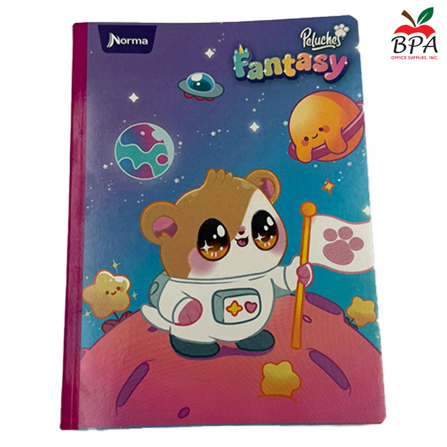 Norma • Libreta grande "Peluche Fantasy" 2026 (Variedad de estilos)