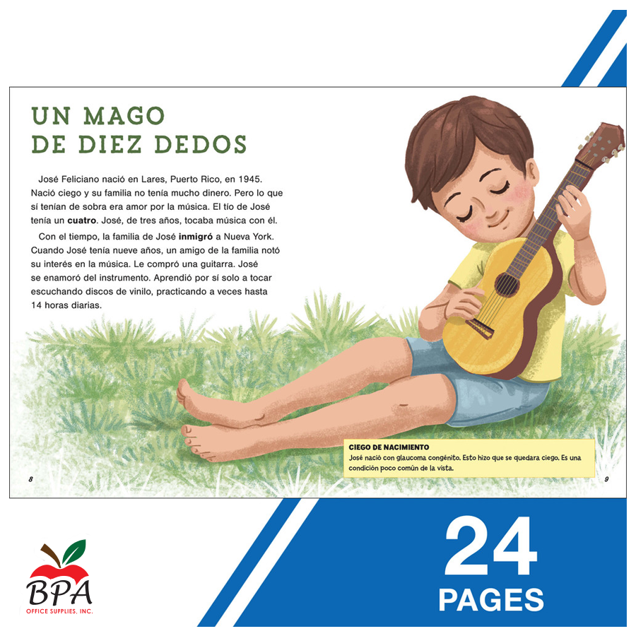 Carson Dellosa •  Libro de líderes "José Feliciano"