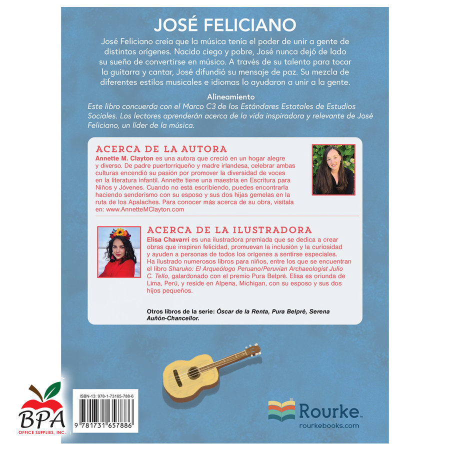 Carson Dellosa •  Libro de líderes "José Feliciano"