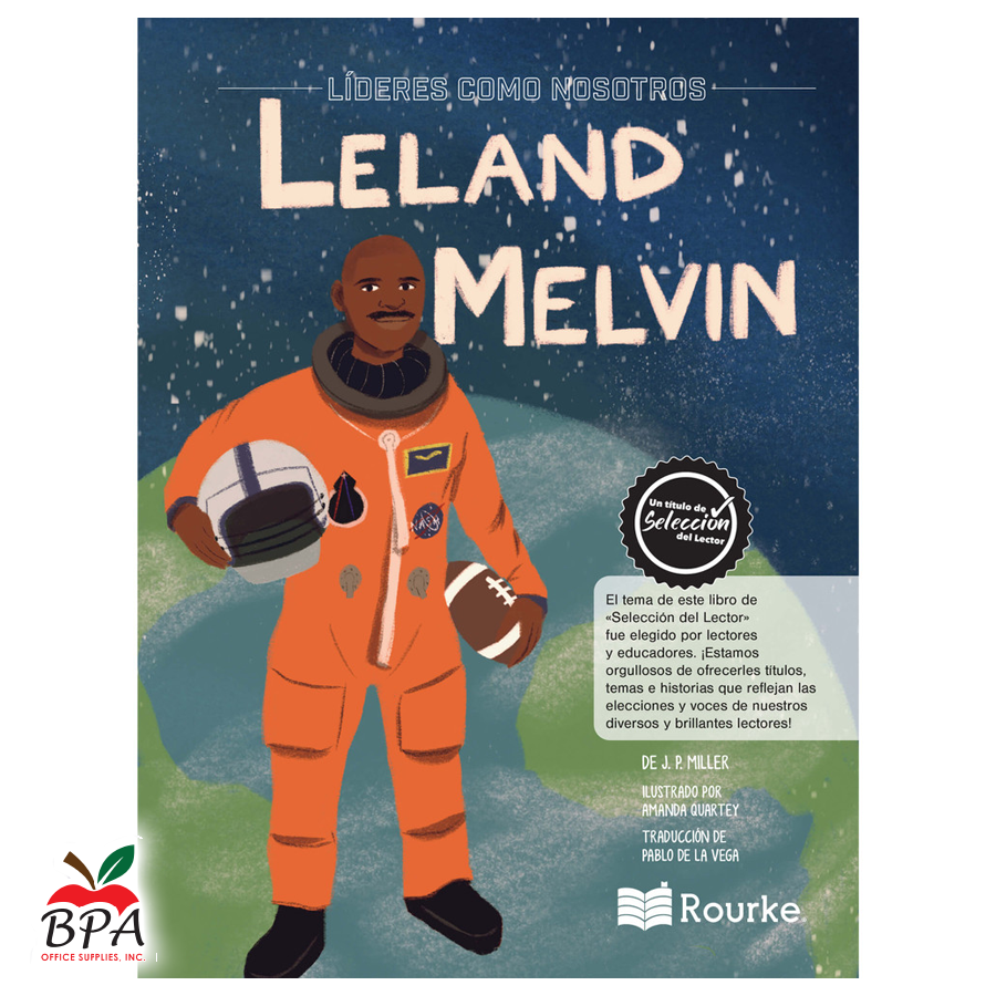 Carson Dellosa •  Libro de líderes "Leland Melvin"