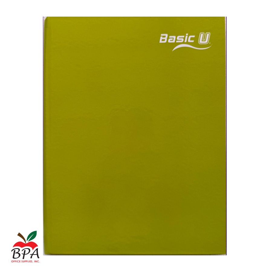 Basic U •  Libreta grande de carpeta dura: Sistema de colores 2026