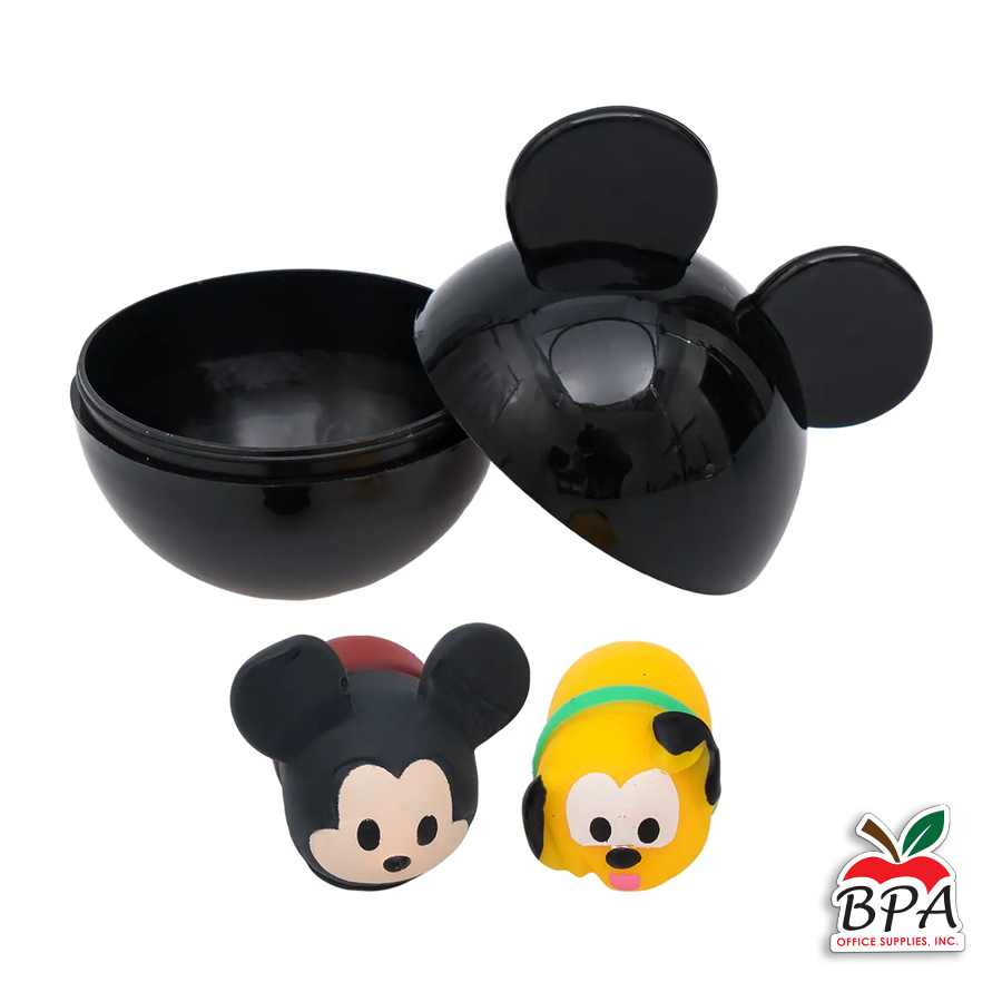 Disney Jigglies Squeezy• Bola plástica con 2 mini "Squishy" de Disney
