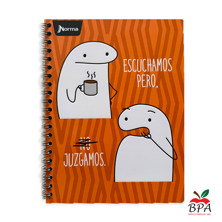 Norma •  Libreta grande - Carpeta Dura "Meme 2026" (1 materia)