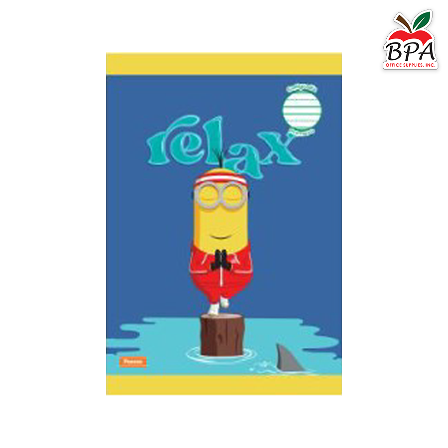 Foroni •  Libreta caligrafía 3rd (third) grande carpeta blanda "Minion"