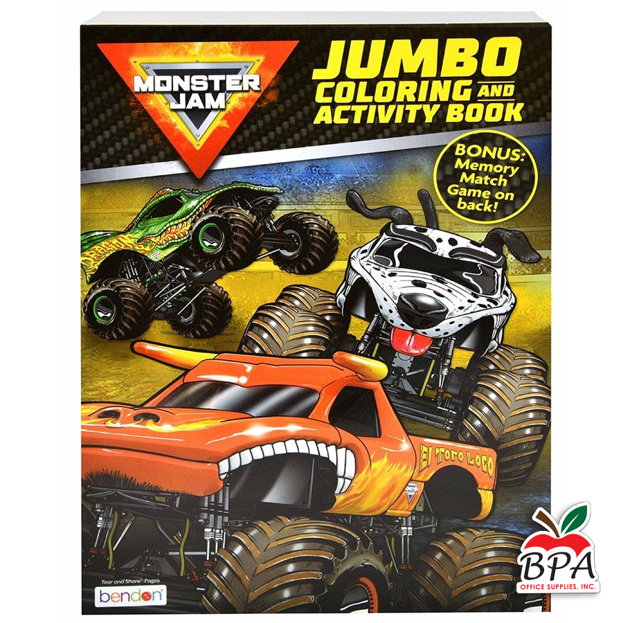 Monster Jam •  Libro de pintar "Monster Jam"