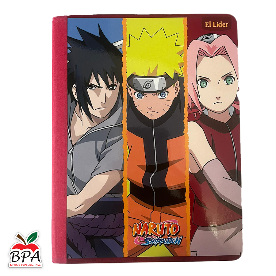 El Líder •  Libreta grande carpeta blanda "Naruto"